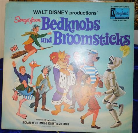 Vintage Walt Disney Bedknobs And Broomsticks Vinyl Record Etsy