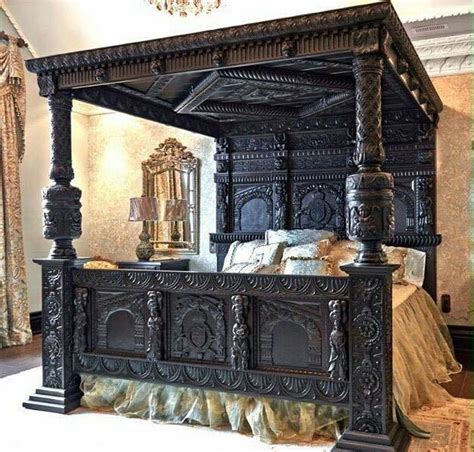 30 Castle Victorian Bed Design Ideas For Gothic Room Affordable