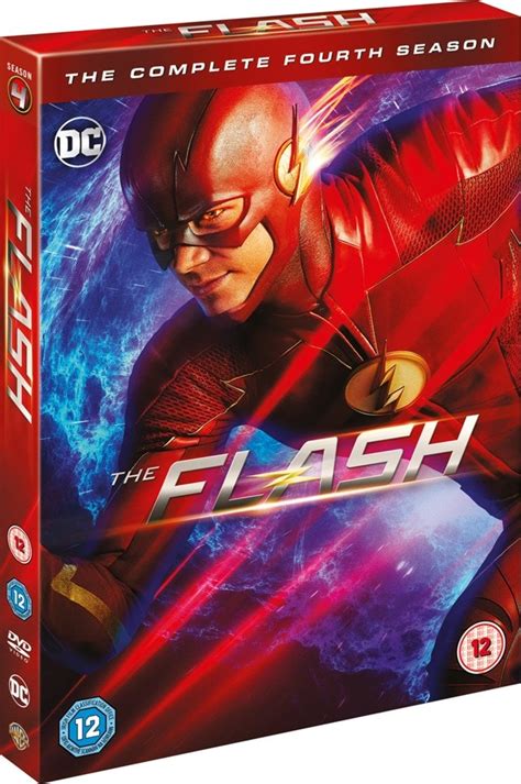 the flash the complete fourth season dvd box set free shipping over £20 hmv store