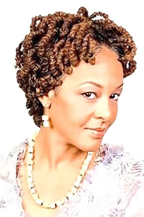 Braid Natural Hairstyles For 60 Year Old Black Woman African American
