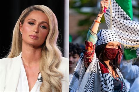 paris hilton deletes palestine tweets bella hadid attacked by israel middle east eye