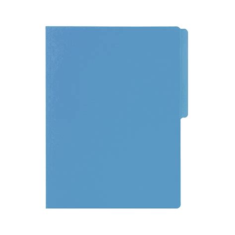 Folder Azul Pastel Tamaño Carta