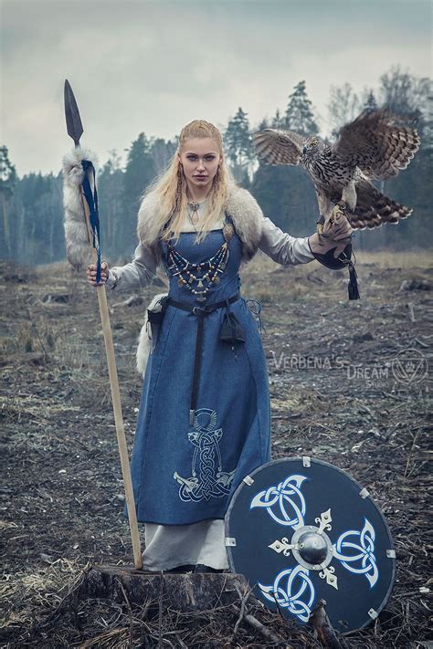 Lagertha Viking Cosplay Nordic Scandinavian Norse Clothing Viking