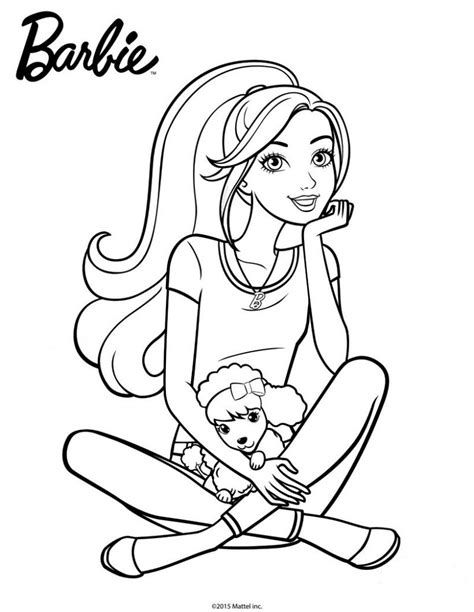 Dibujos De Barbie Para Colorear E Imprimir