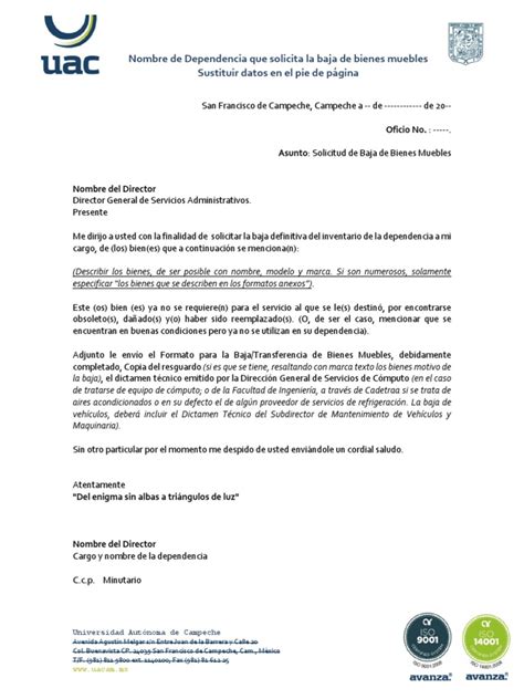 Modelo De Carta Para Solicitar Equipos De Oficina Noticias Modelo