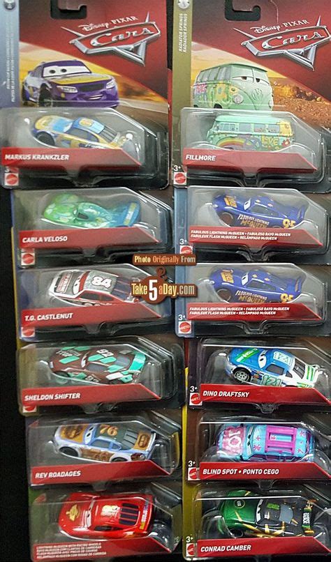 Meet The Cars 3 Character Lineup Disney Cars 3 Characters Cars