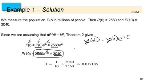Exponential Growth Equation Calculus Tessshebaylo