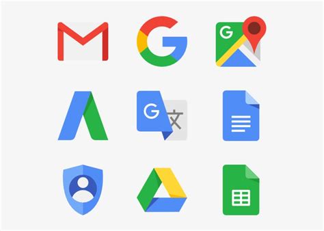Google Google Products Logos Png PNG Image Transparent PNG Free