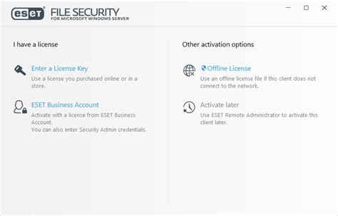 Product Activation Eset File Security Eset Online Help