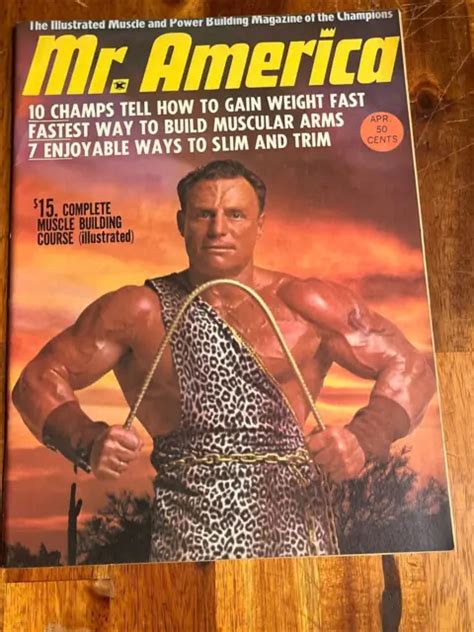 Mr America Muscle Bodybuilding Magazine Chuck Sipes 4 67 £3154 Picclick Uk