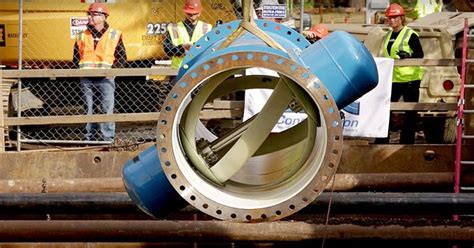 Pipe With Turbine Inside Company Turns Piped Water Into Electricity