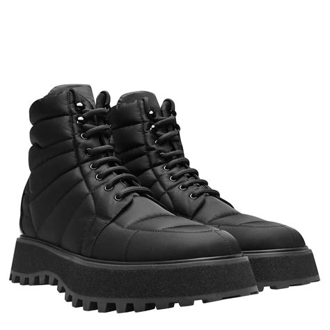 Dolce And Gabbana Quilted Boots Men Biker Boots Flannels