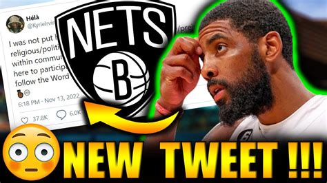CAME OUT NOW NEW CRYPTIC TWEET From KYRIE IRVING WHAT HE POSTED ON TWITTER Brooklyn Nets