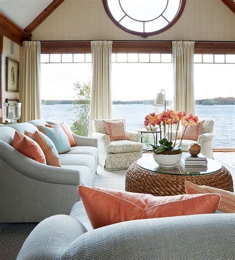 50 Amazing Lake House Living Room Decor Ideas Architecture Diy