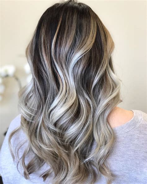 Pearl Toned Ribbons Balayage Ombre Balayageombre Hotd