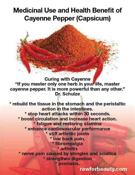 Cayenne Pepper Health Benefits Pepper Benefits Cayenne Pepper