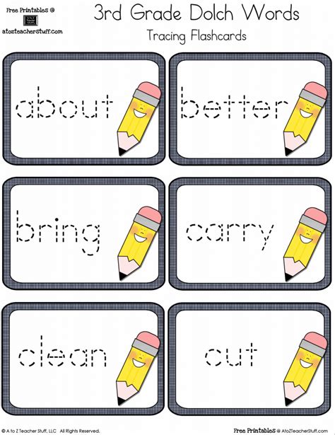 Maybe you would like to learn more about one of these? 2Nd Grade Sight Words Printable Flash Cards | Printable ...