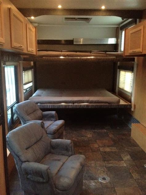The bunk bed has been around for generations, and for a good reason. Toy Hauler - 2009 Carson Fun Runner 27SB stacking electric ...