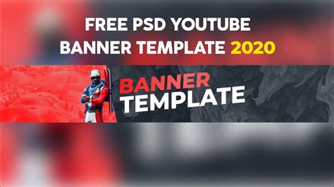 Free Fortnite Banner Template Psd 2020 For Youtube Youtube