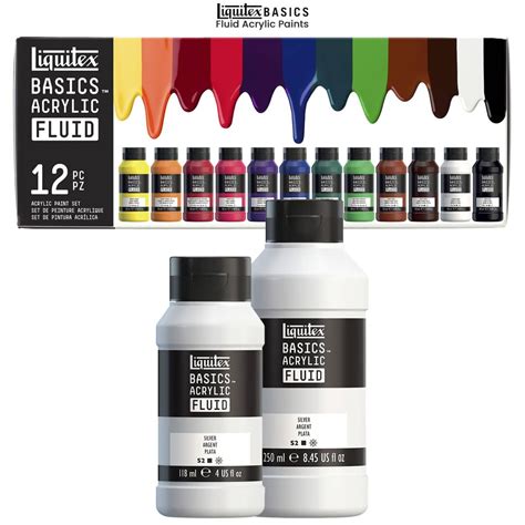 Liquitex Basics Acrylic Fluid Paints And Sets Jerrys Artarama