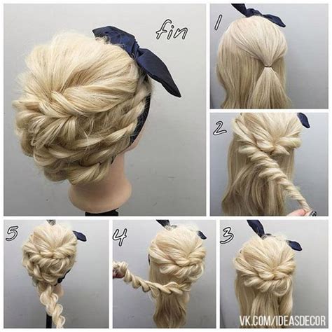 Step by step braid hairstyles step by step updo, chignon, wavy and curly hairstyles make the best hairstyles by following a tutorial. 60 Easy Step by Step Hair Tutorials for Long, Medium,Short ...