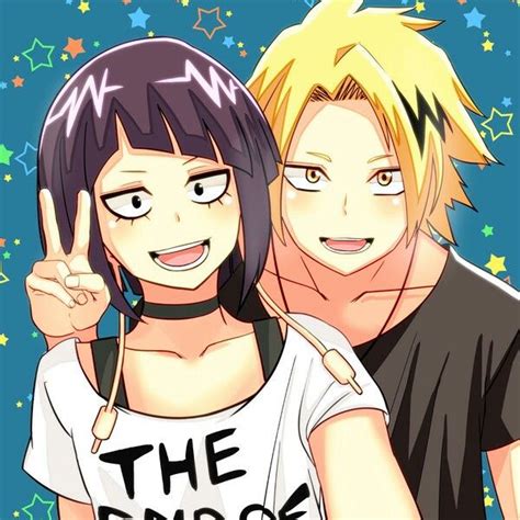 Kaminari Denki And Jirou Kyouka Manga Anime The Manga Anime Art Boku