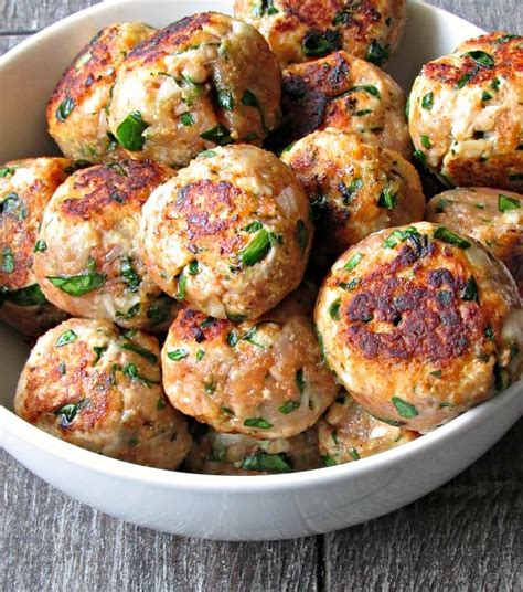 Our favorite healthy air fryer recipes. Turkey Meatballs and Marinara ~ healthy recipe ~ A Gouda Life