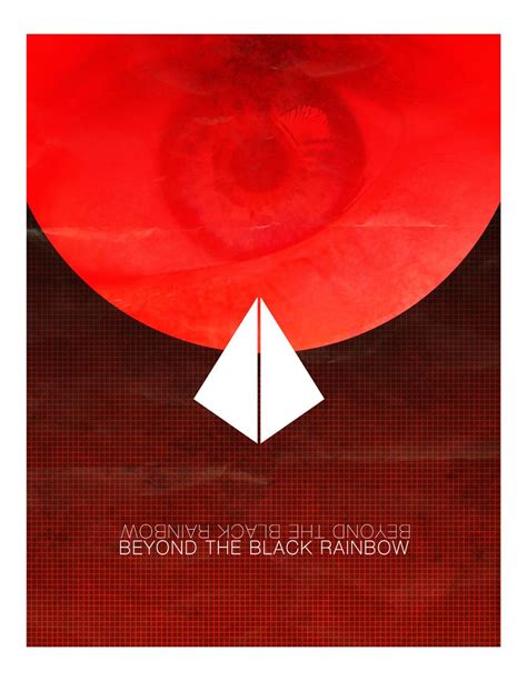 Beyond The Black Rainbow Rainbow Cinema Posters Illustration Print