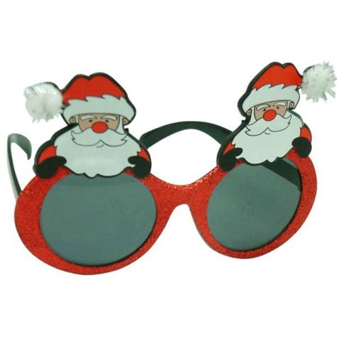 Novelty Christmas Xmas Party Glittery Sparkly Sunglasses Fun Festive Glasses Ebay