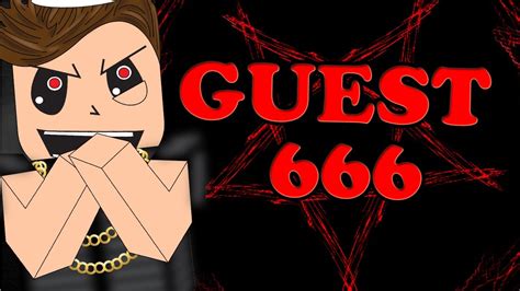 You Wont Believe This Story Roblox Guest 666 Youtube