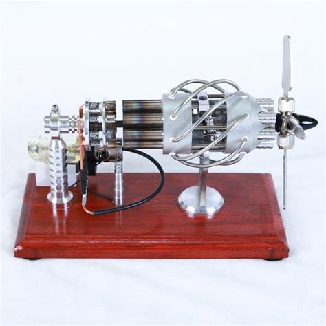 16 Cylinder Stirling Engine Model Kit Collection T For Engineer