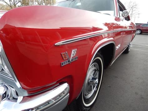 1966 Chevrolet Impala Ss Regal Red Matchs 396 Muncie 4 Speed Collector