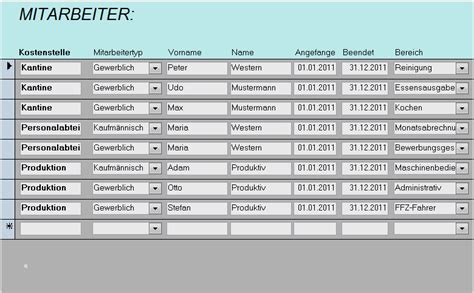 Excel erlaubt uns, datenbanken selber zu machen, aber, wenn wir selbst keinen datenbank es gibt kostenlose datenbanken in excel mit tabellenkalkulationen, die schon angepasst sind, wie das beispiel der datenbank in excel, wo die. Mitarbeiter Datenbank Excel Vorlage Schönste ...