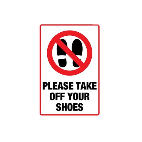 2019 Please Take Off Your Shoes Stickers Vinyl Car Proud Interesting