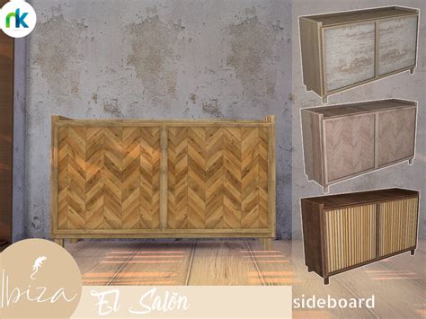 The Sims Resource Nikadema Ibiza El Salon Sideboard