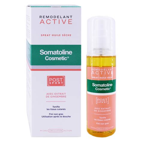 Somatoline Remodelant Active Spray Huile Seche 125ml