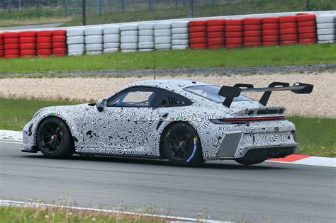 992 Based 2021 Porsche 911 Gt3 R Racer Makes Spy Debut At The