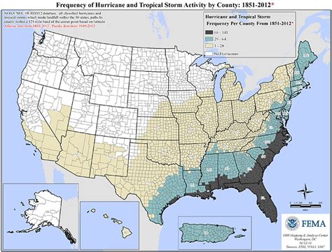 How Frequent Are Hurricanes In The Us Natlprep