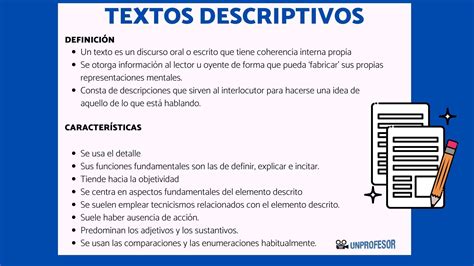 Texto Descriptivo Qu Es Caracter Sticas Estructuras Y Ejemplos Hot Sex Picture