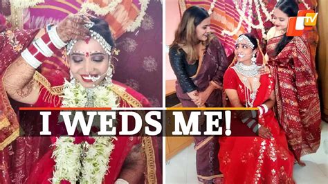 Sologamy Marriage Year Old Kshama Bindu From Gujarat Is Married Now Youtube