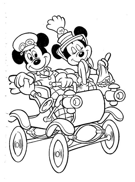 Mickey Mouse Kleurplaat Disney Kleurplaat Animaatjesnl