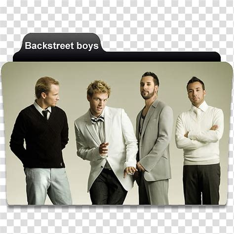 Music Big Backstreet Boys Folder Icon Transparent