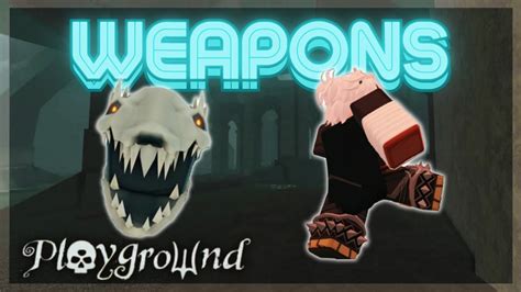 The NEW Weapons Showcase Deepwoken Playground YouTube