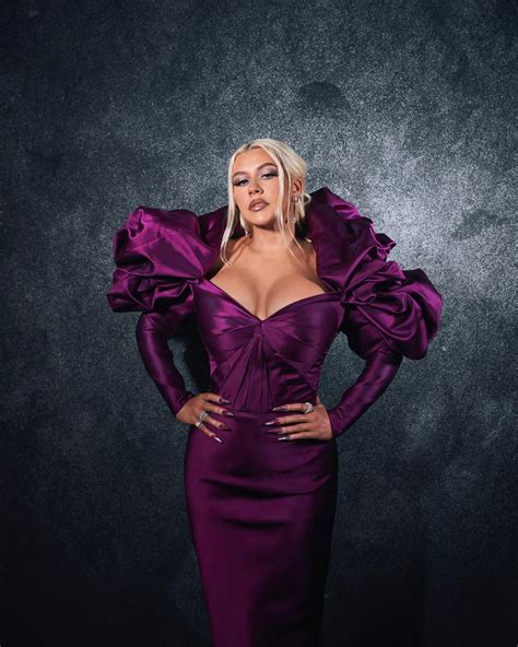 Christina Aguileras 23rd Annual Latin Grammy Awards Photoshoots