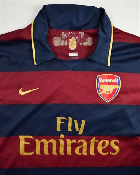 Terms and conditions for shirt competition arsn.al/kcjia9c. 2007-08 ARSENAL LONDON LONGSLEEVE SHIRT XL Football ...