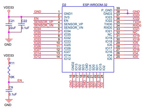 Esp32 Devkitc V4 Pinout