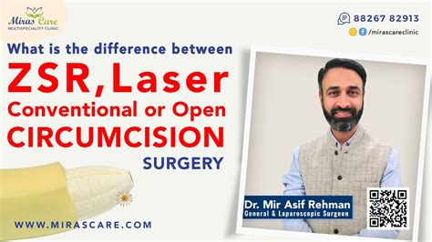 Difference Between Zsr Laser And Open Surgery For Circumcision Best Centre For Circumcision