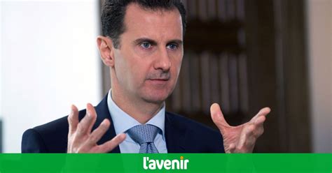 Assad Dit être Prêt à La Tenue Dune Présidentielle Anticipée Lavenir