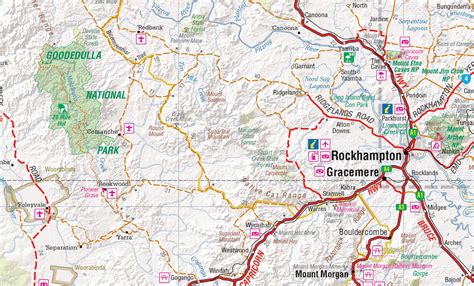 The central spine project has been in the government's road programme since the 9th malaysian plan in 2009. Central Queensland Map - Hema Maps Online Shop