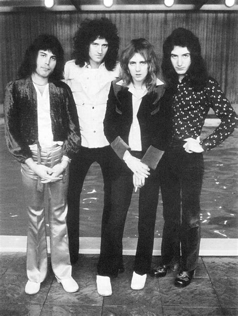 Queen Freddie Mercury Brian May Roger Taylor And John Deacon Queen